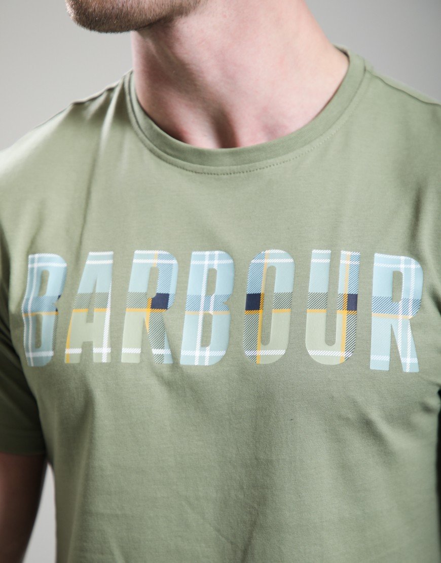 Barbour Thurford T-Shirt Laurel Green
