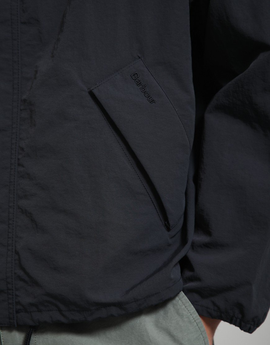 Barbour Transport Nylon Casual Jacket Black