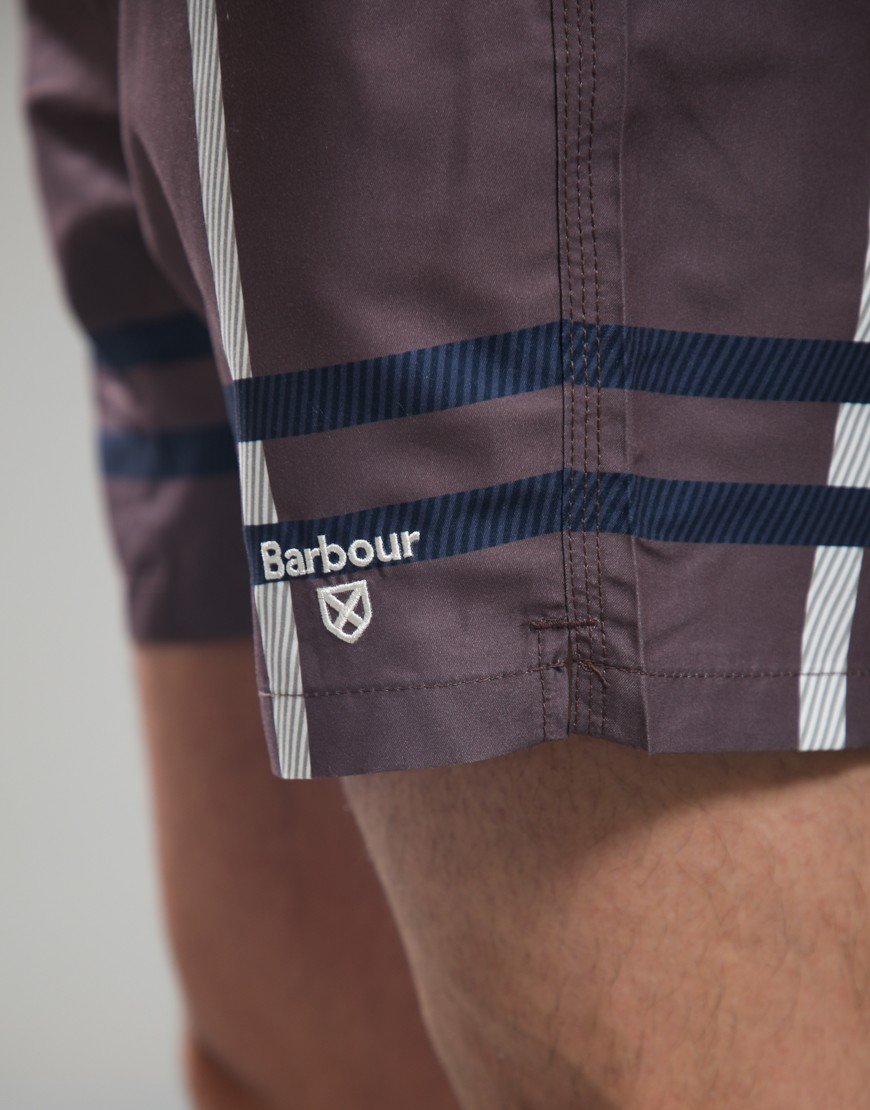 Barbour Twain Swim Shorts Peppercorn