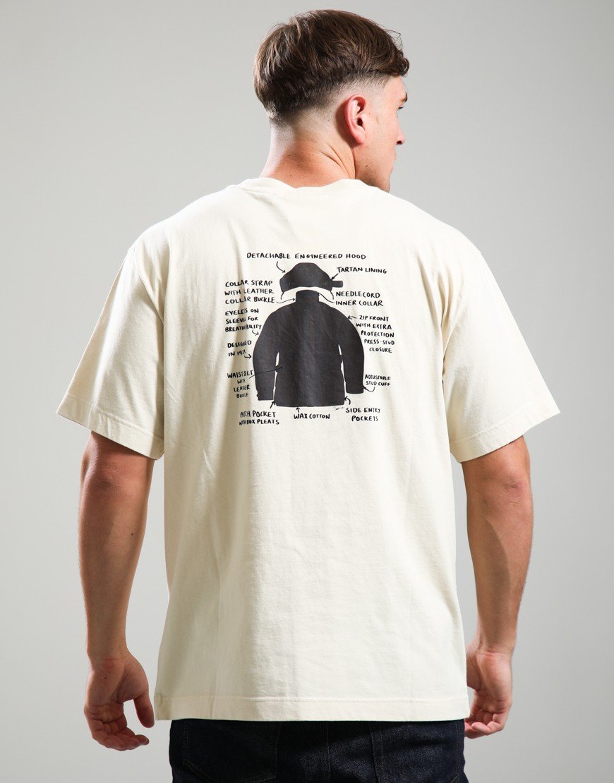 Barbour Ursula Graphic T-Shirt Fog