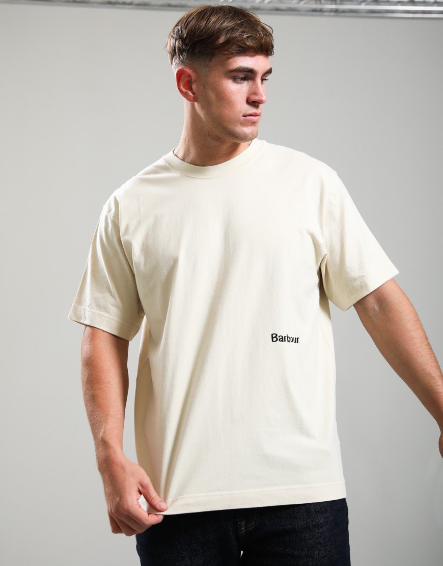 Barbour Ursula Graphic T-Shirt Fog