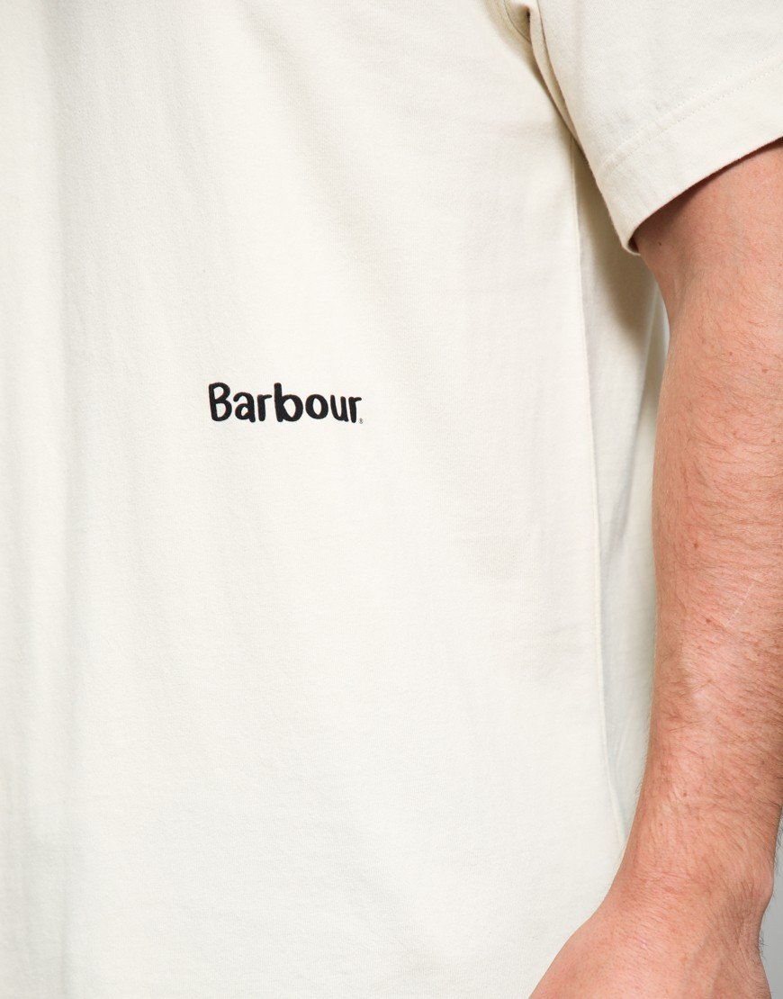 Barbour Ursula Graphic T-Shirt Fog
