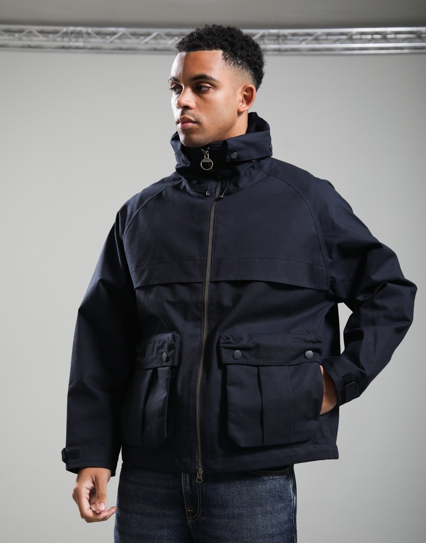 Barbour Ursula Wading Waterproof Jacket Navy