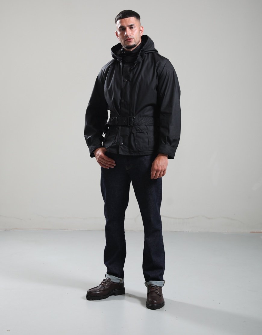 Barbour Ursula Wax Jacket Black