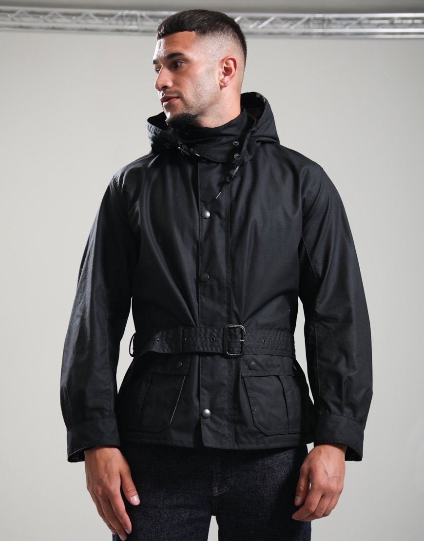 Barbour Ursula Wax Jacket Black
