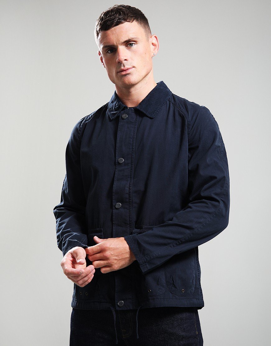 Barbour Utility Casual Chore Jacket Navy