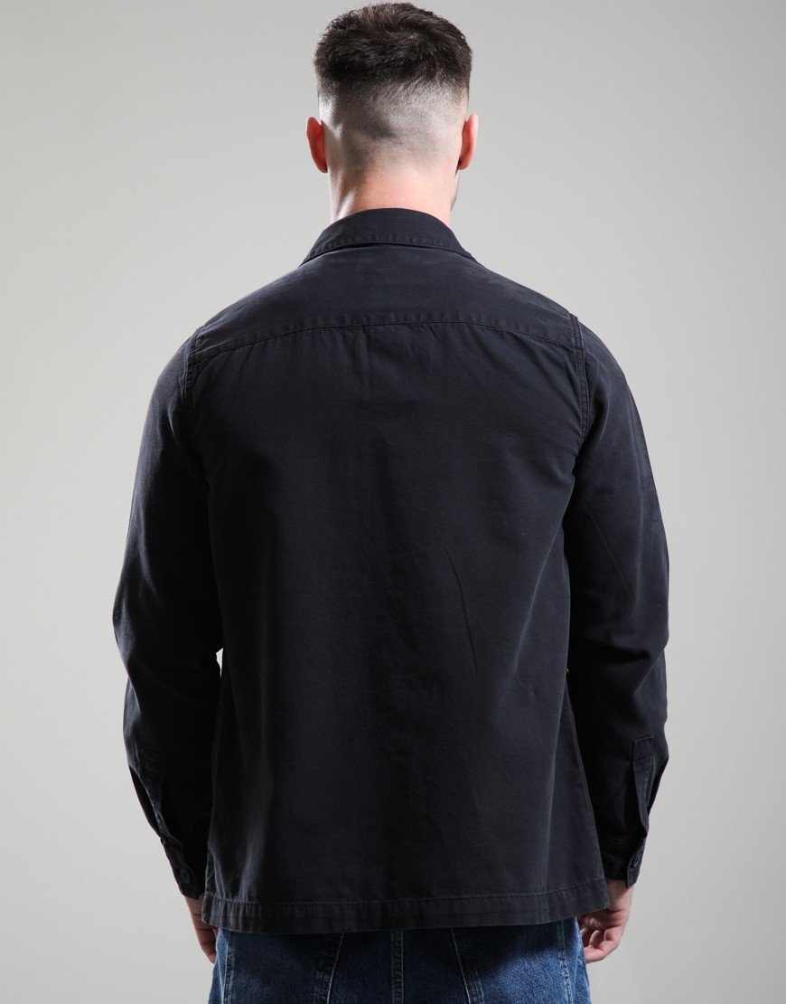 Barbour Washed Overshirt Navy