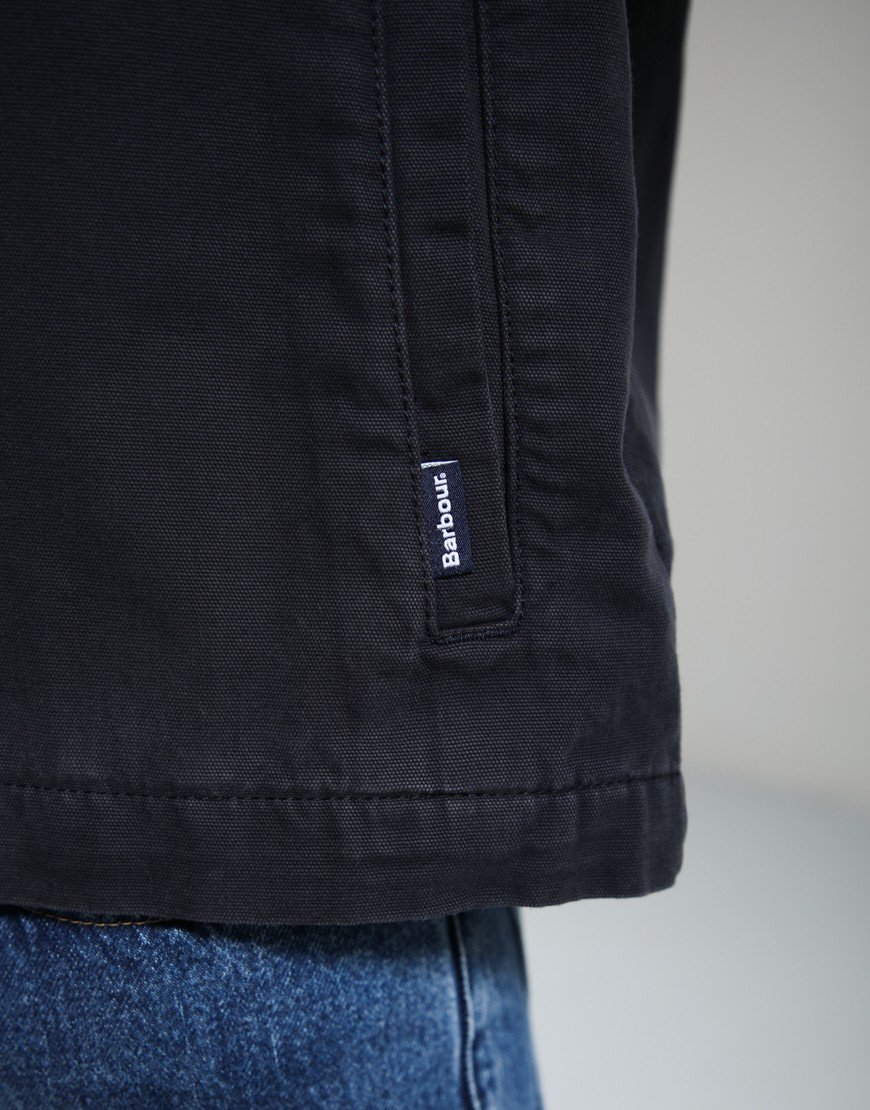 Barbour Washed Overshirt Navy