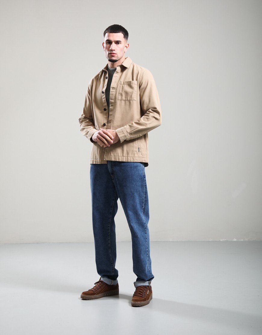 Barbour Washed Overshirt Washed Stone