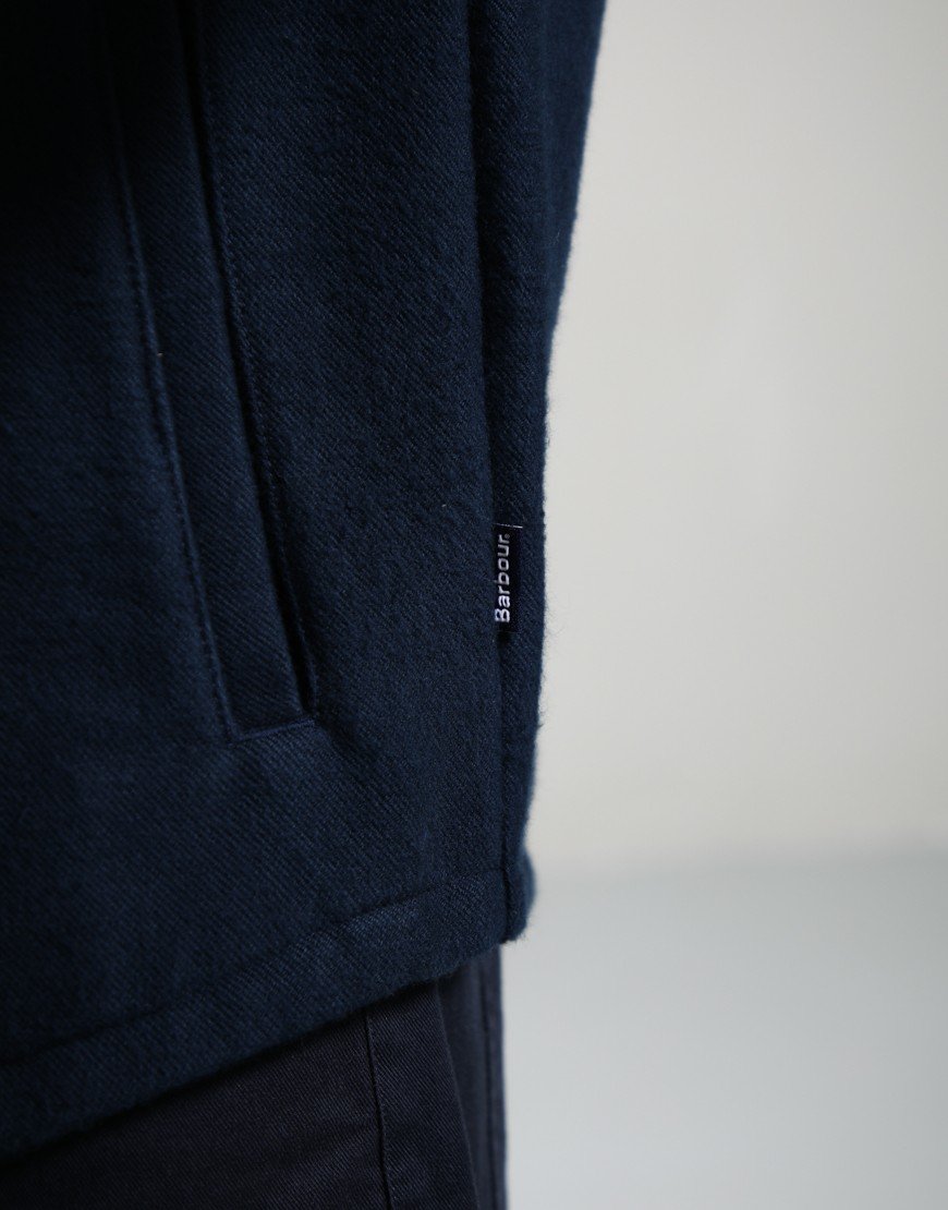 Barbour Washed Regular Fit Trousers Dark Navy
