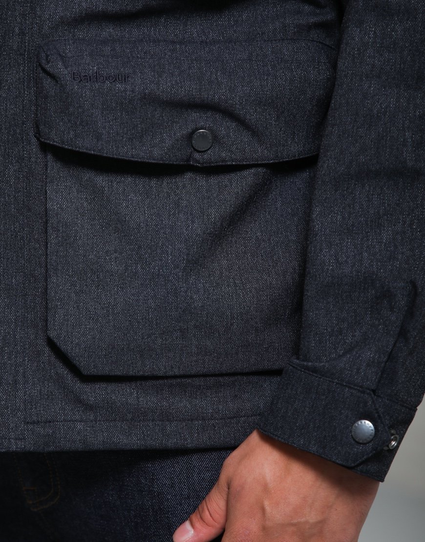 Barbour West Endurance Waterproof Jacket Navy