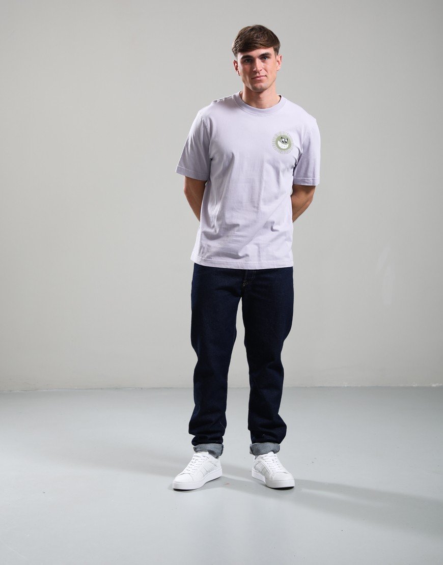 Barbour Westbury Relaxed Graphic T-Shirt Heather Mist