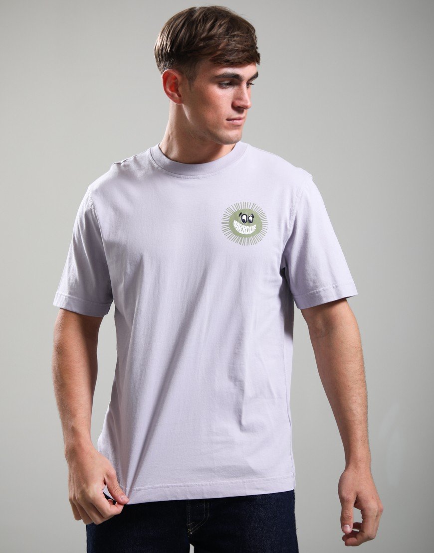 Barbour Westbury Relaxed Graphic T-Shirt Heather Mist