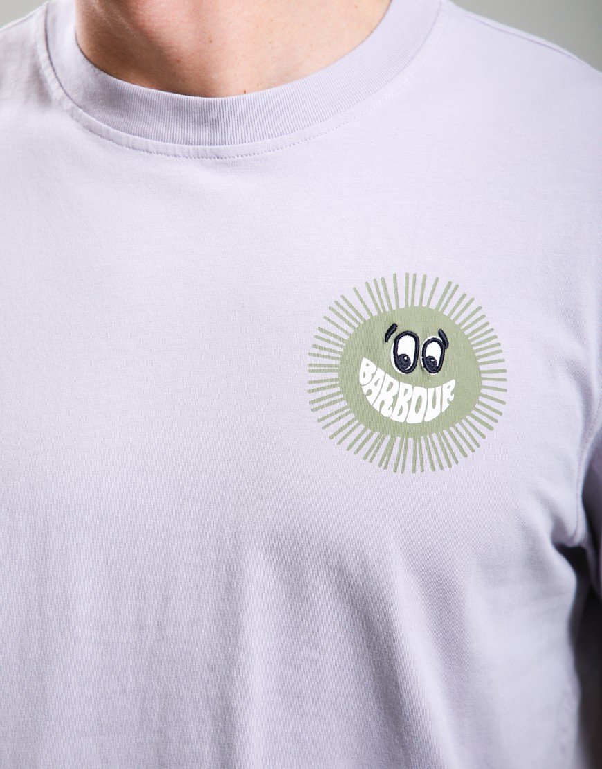 Barbour Westbury Relaxed Graphic T-Shirt Heather Mist