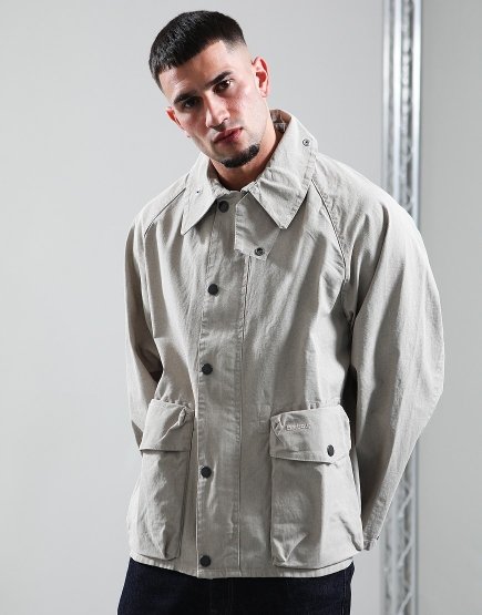 Barbour Westdale Linen Jacket Natural