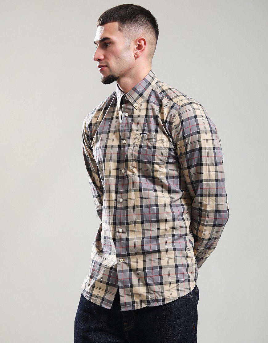 Barbour Wetheram Long Sleeve Shirt Dress Tartan