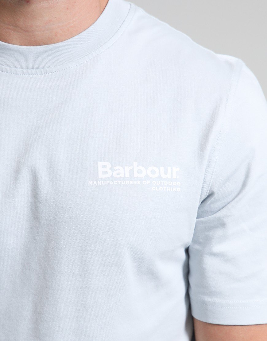 Barbour Wildfell Relaxed Graphic T-Shirt Blue Haze
