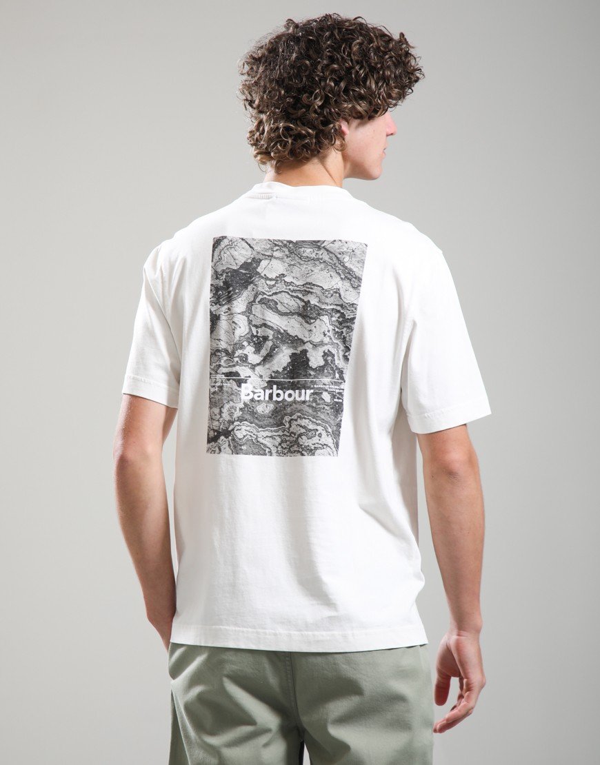 Barbour Wildfell Relaxed Graphic T-Shirt Neutral