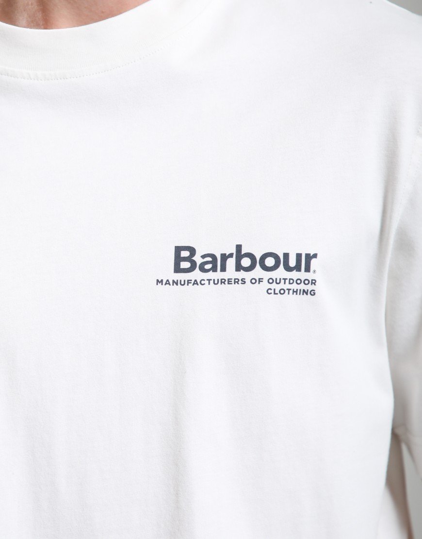 Barbour Wildfell Relaxed Graphic T-Shirt Neutral