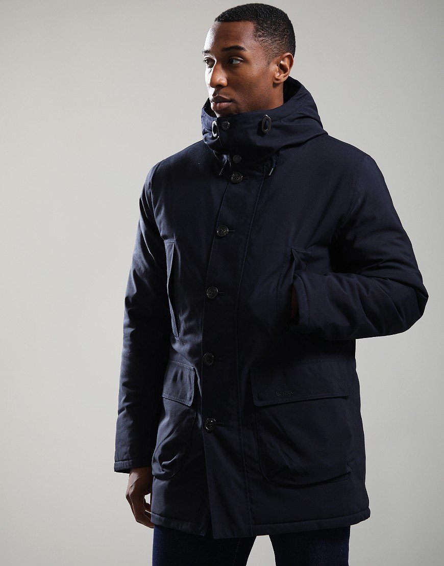 Barbour Winter Beaufort Waterproof Jacket Navy