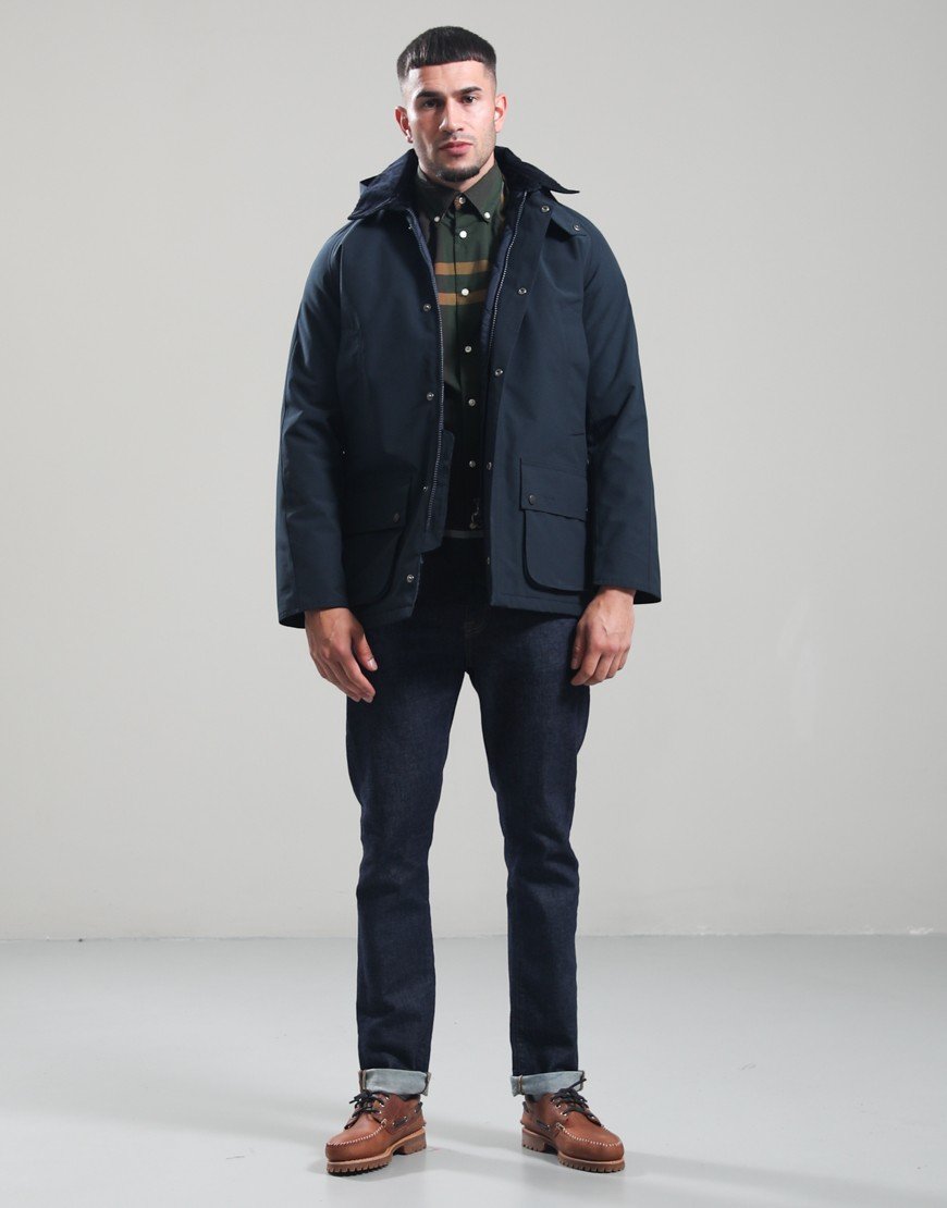 Barbour Winter Ashby Jacket Navy