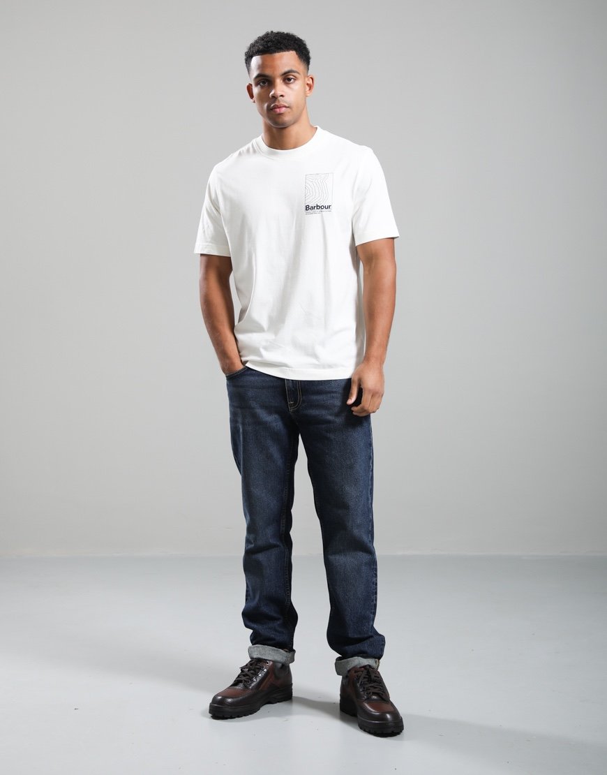 Barbour Woodbine Relaxed Graphic T-Shirt Whisper White