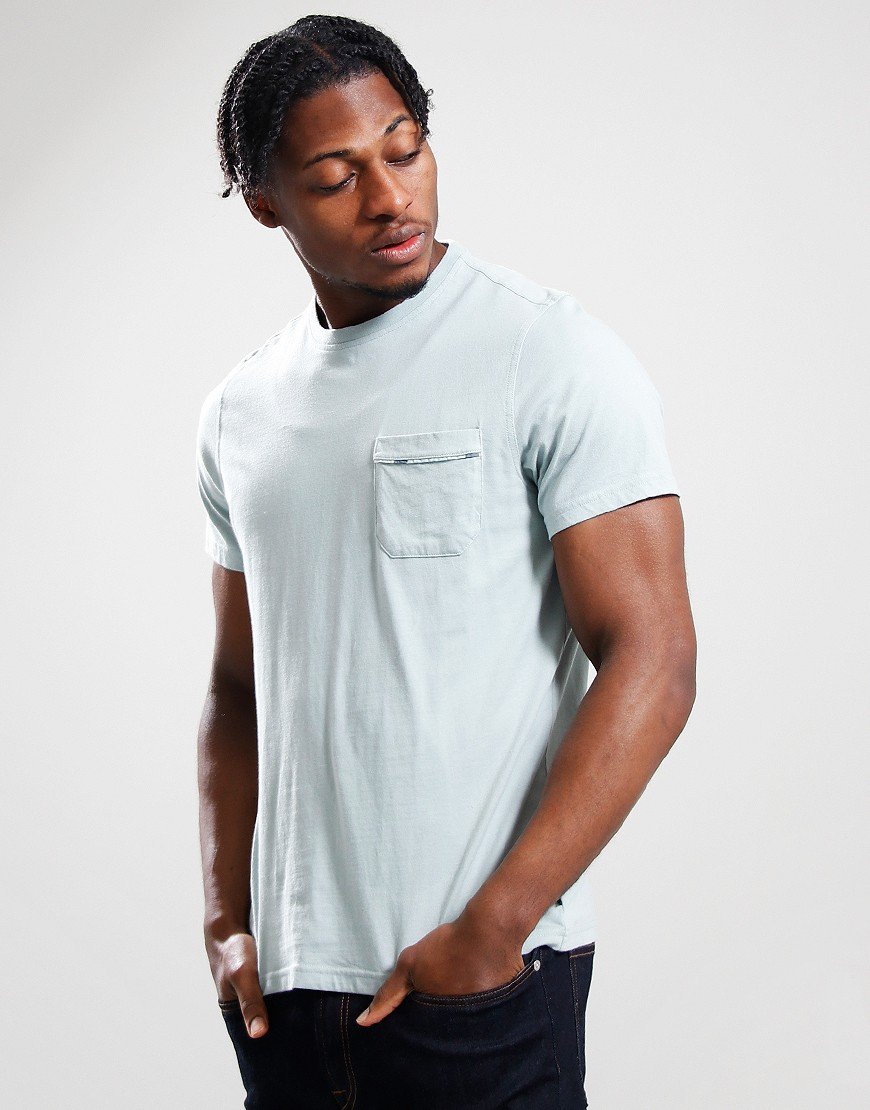 Barbour Woodchurch T-Shirt Blue Check