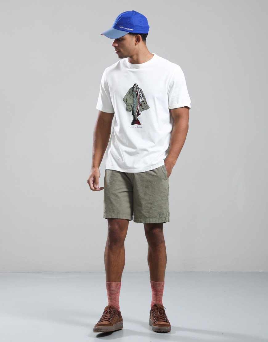 Barbour X Paul Smith Fishing T-Shirt Whisper