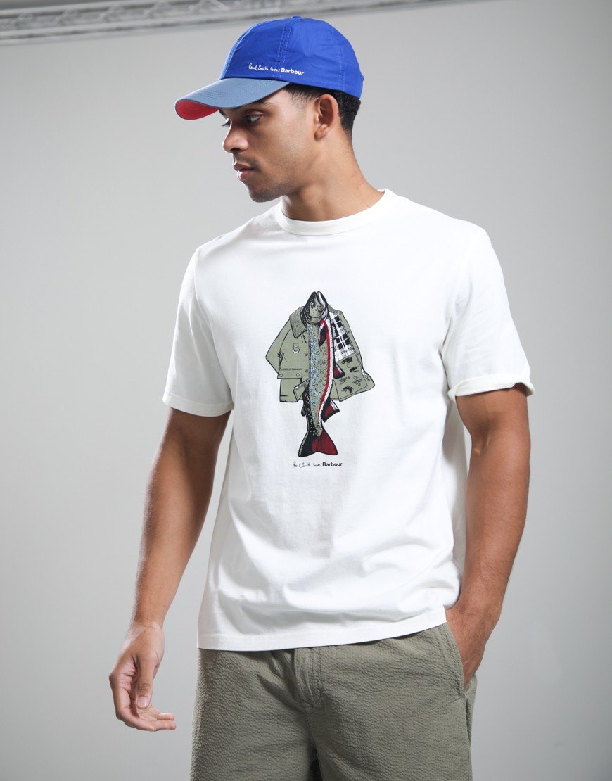 Barbour X Paul Smith Fishing T-Shirt Whisper