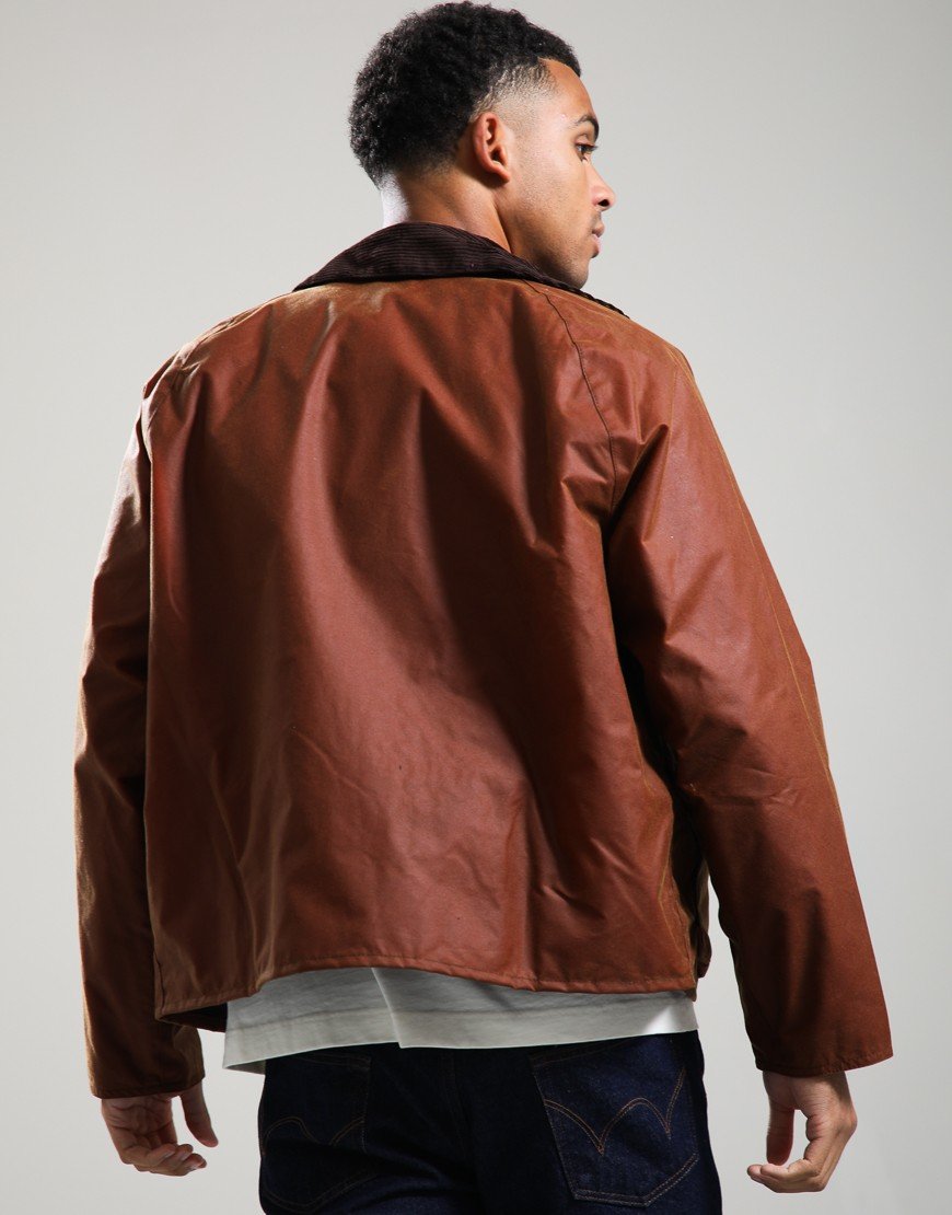 Paul Smith Loves Barbour Key Transport Wax Jacket Russet
