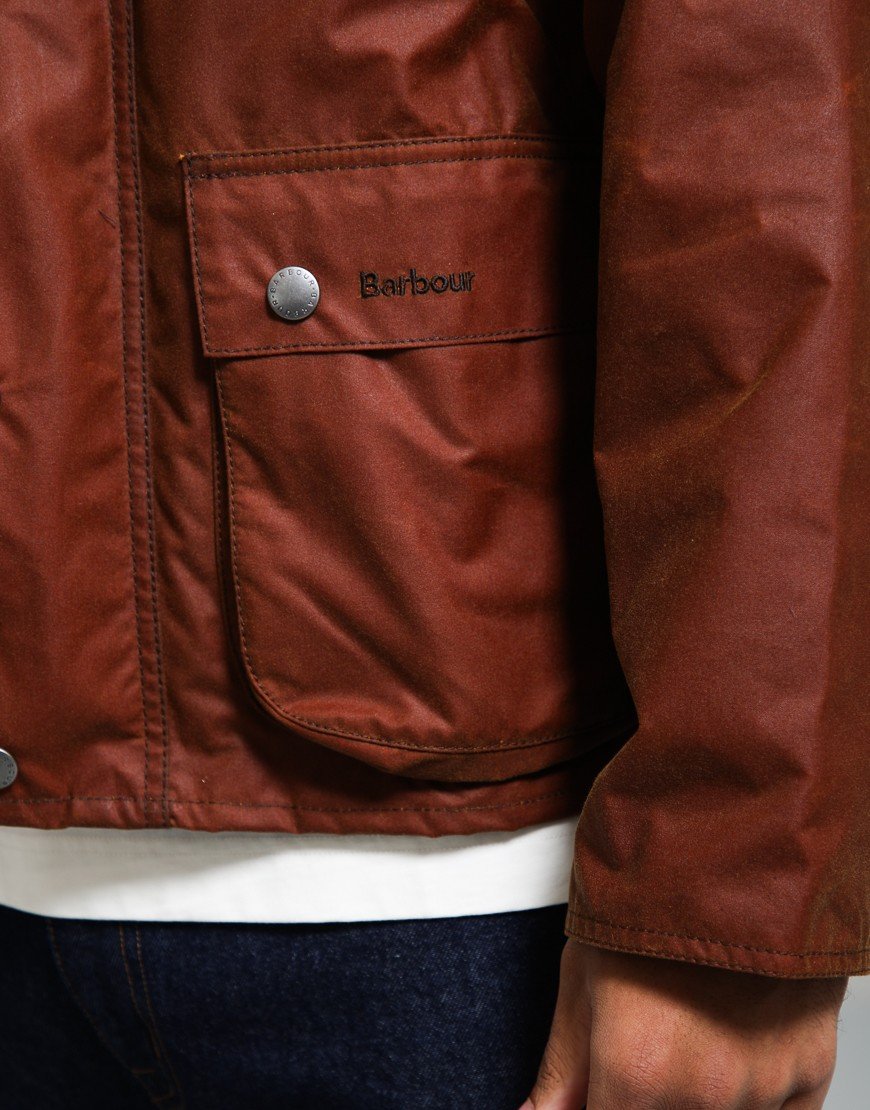 Paul Smith Loves Barbour Key Transport Wax Jacket Russet
