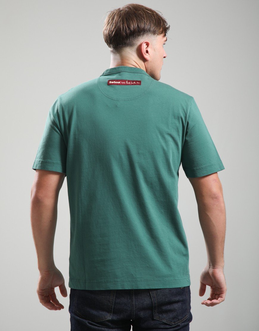 Barbour x Paul Smith Key T-Shirt Bottle Green