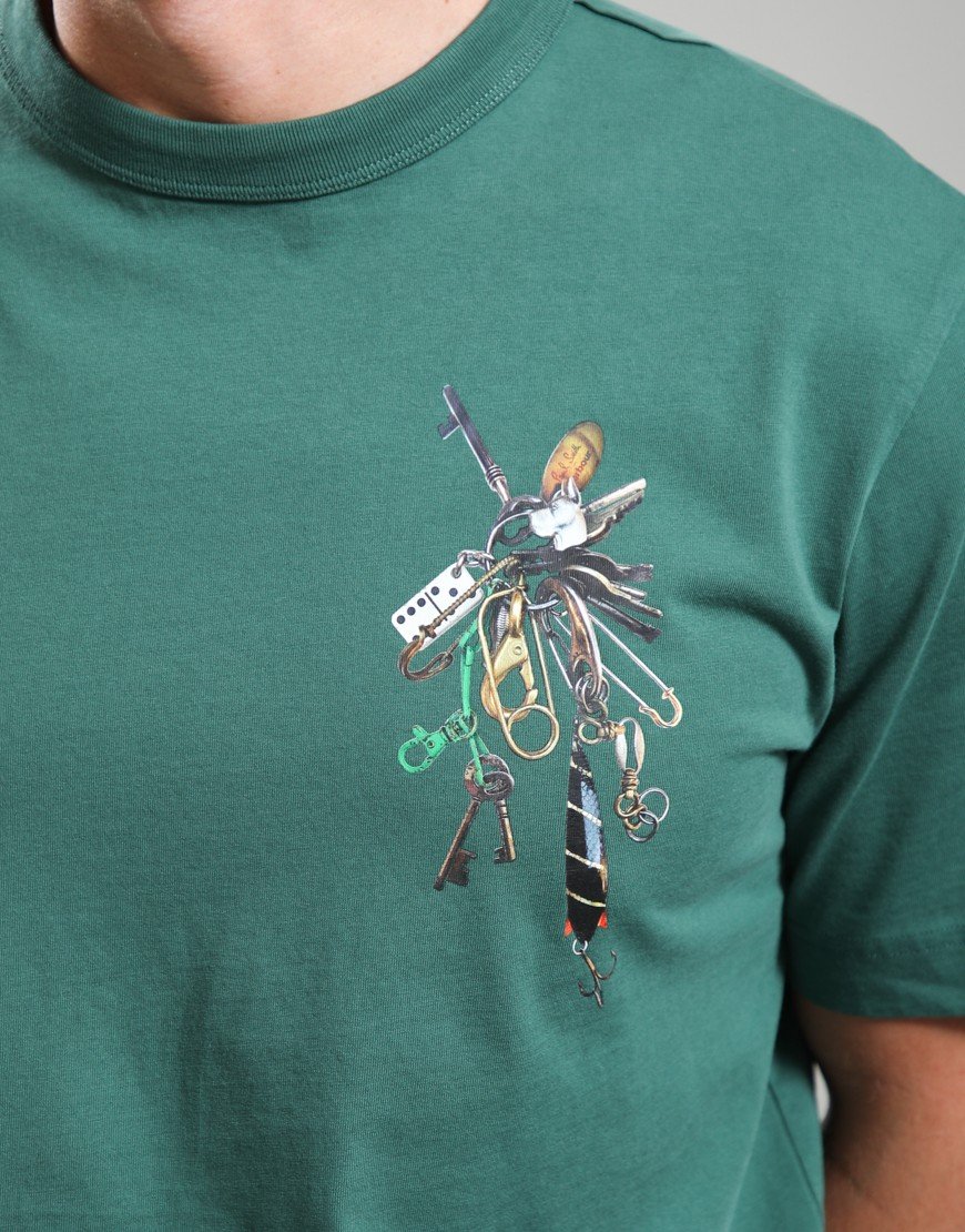 Barbour x Paul Smith Key T-Shirt Bottle Green