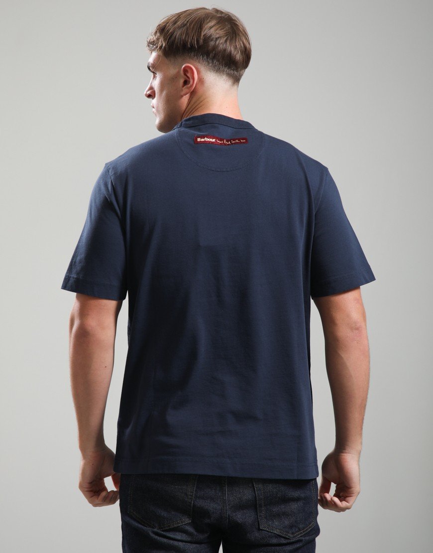 Barbour x Paul Smith Key T-Shirt Navy