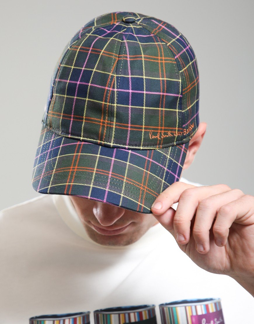 Barbour x Paul Smith Tartan Cap PS Classic