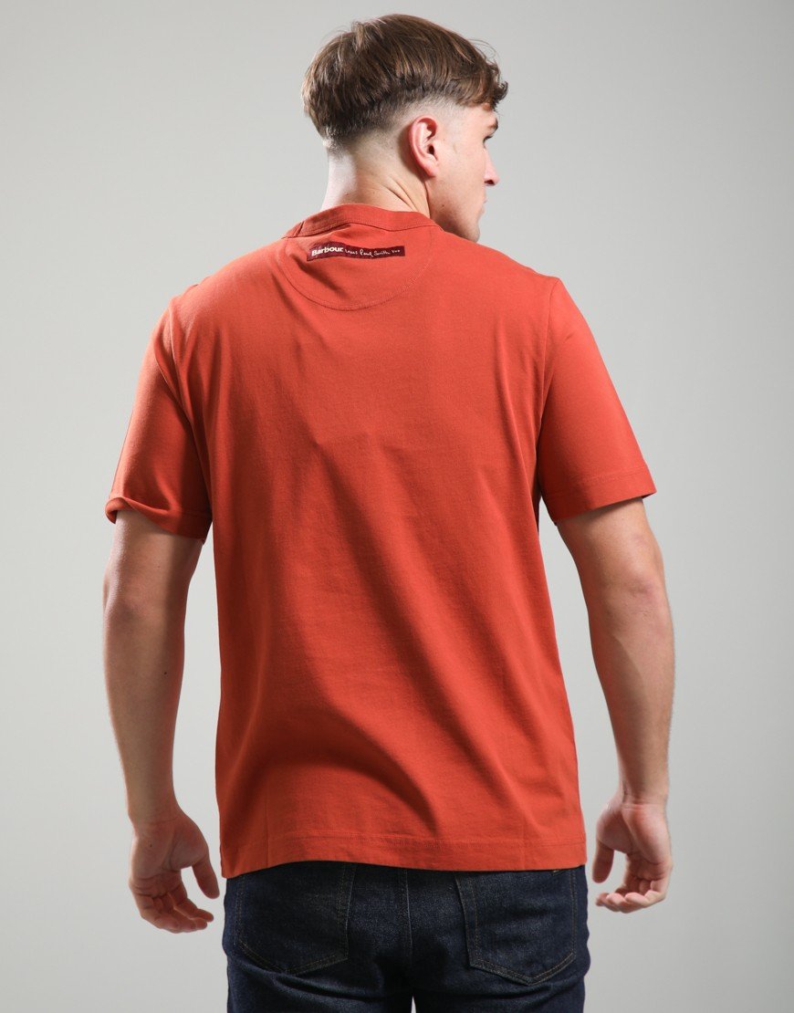 Barbour x Paul Smith Tinned T-Shirt Russet