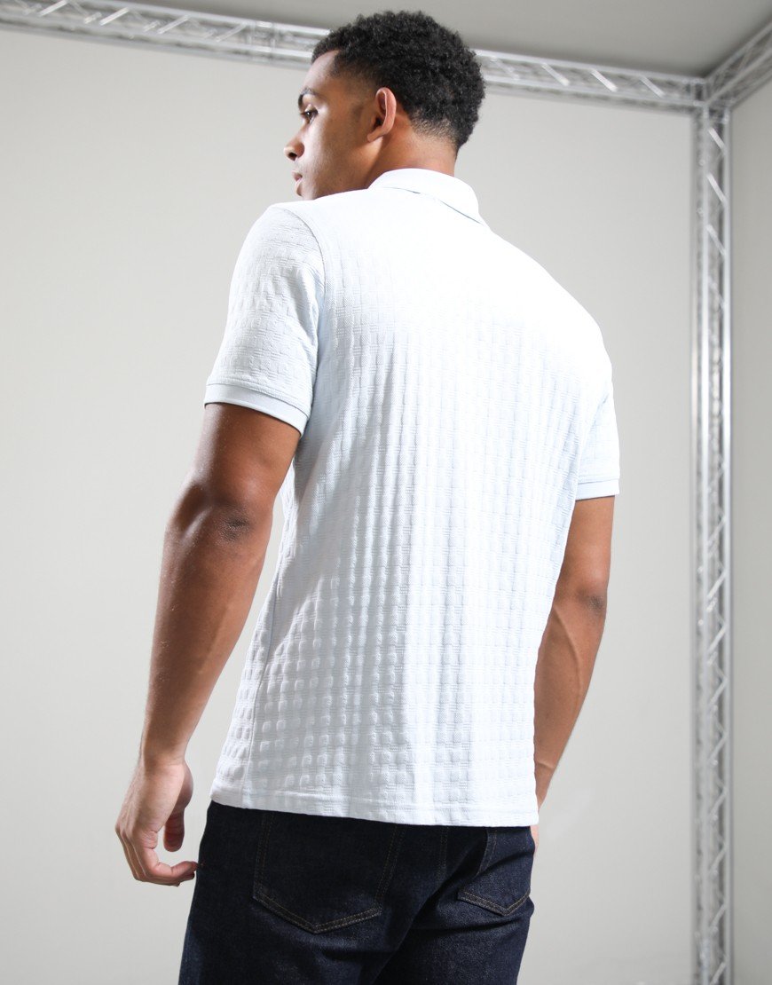 Barbour International Langston Polo Shirt Skywriting