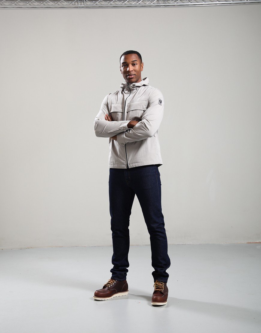 Belstaff Container Overshirt Concrete