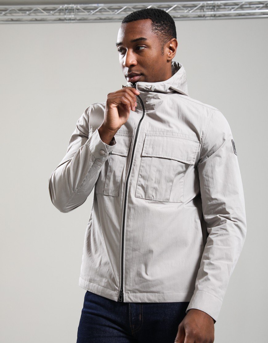 Belstaff Container Overshirt Concrete