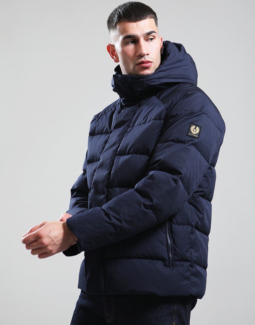 Belstaff Apex Cotton Gabardine Jacket Dark Ink