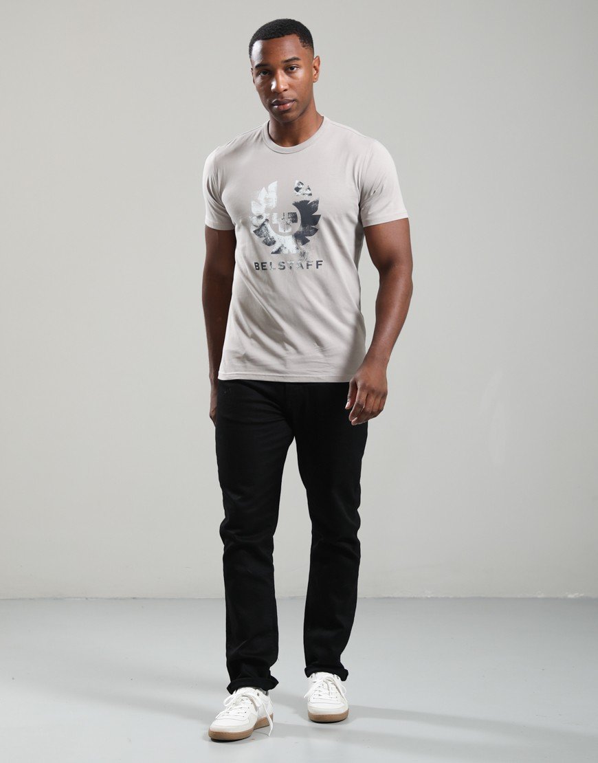 Belstaff Blur T-Shirt Cotton Concrete