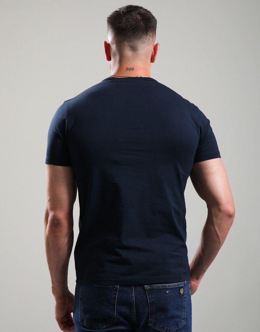 Belstaff Blur T-Shirt Cotton Dark Ink