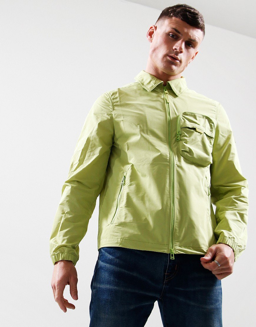 Belstaff Board Overshirt  Lime Yellow