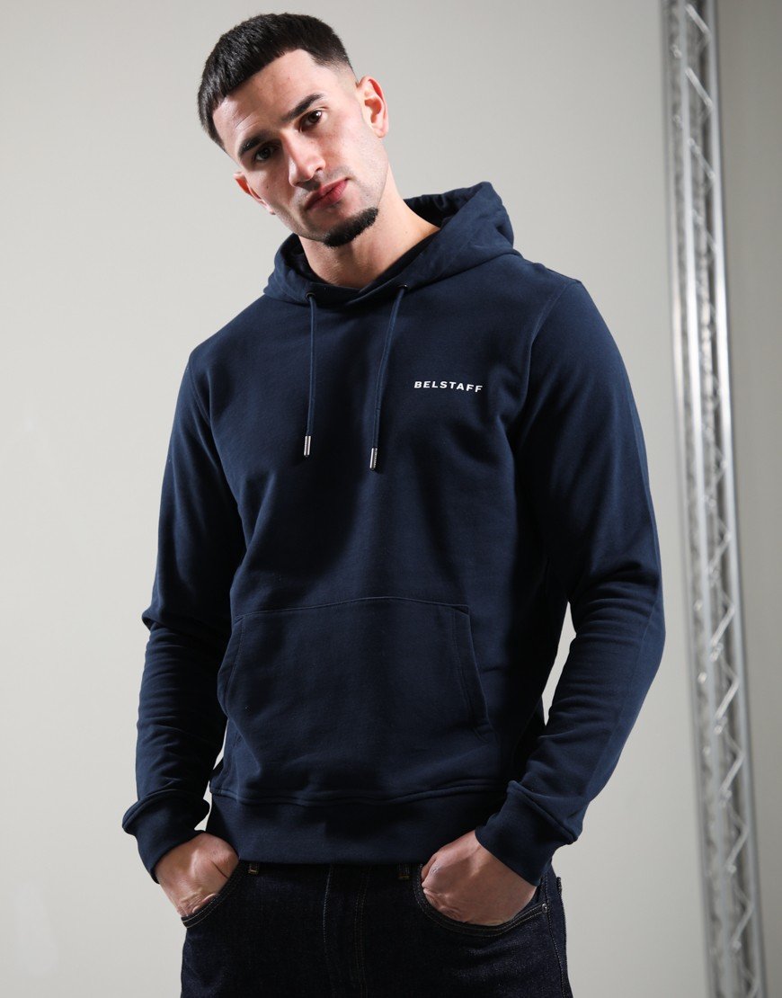 Belstaff Border Hoodie Dark Ink