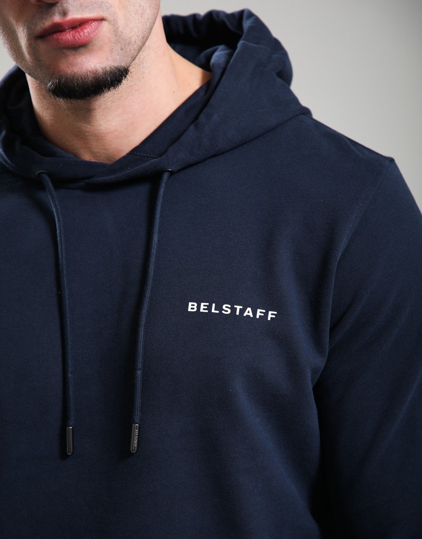 Belstaff Border Hoodie Dark Ink