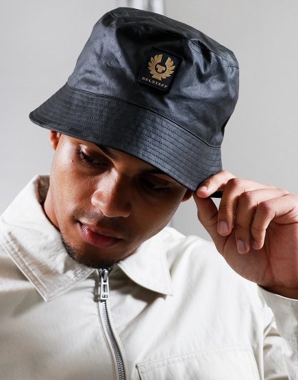 Belstaff Bucket Hat  Faded Olive