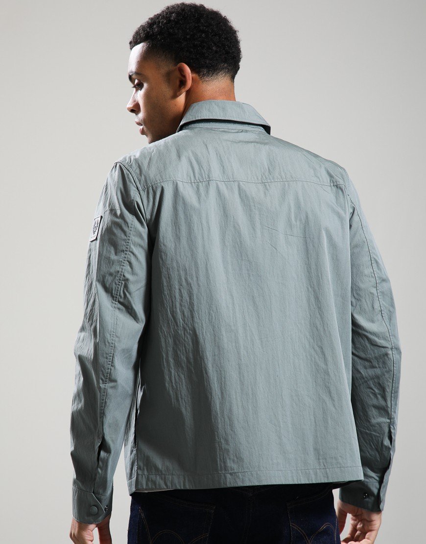Belstaff Cargo Overshirt Atlantic Grey