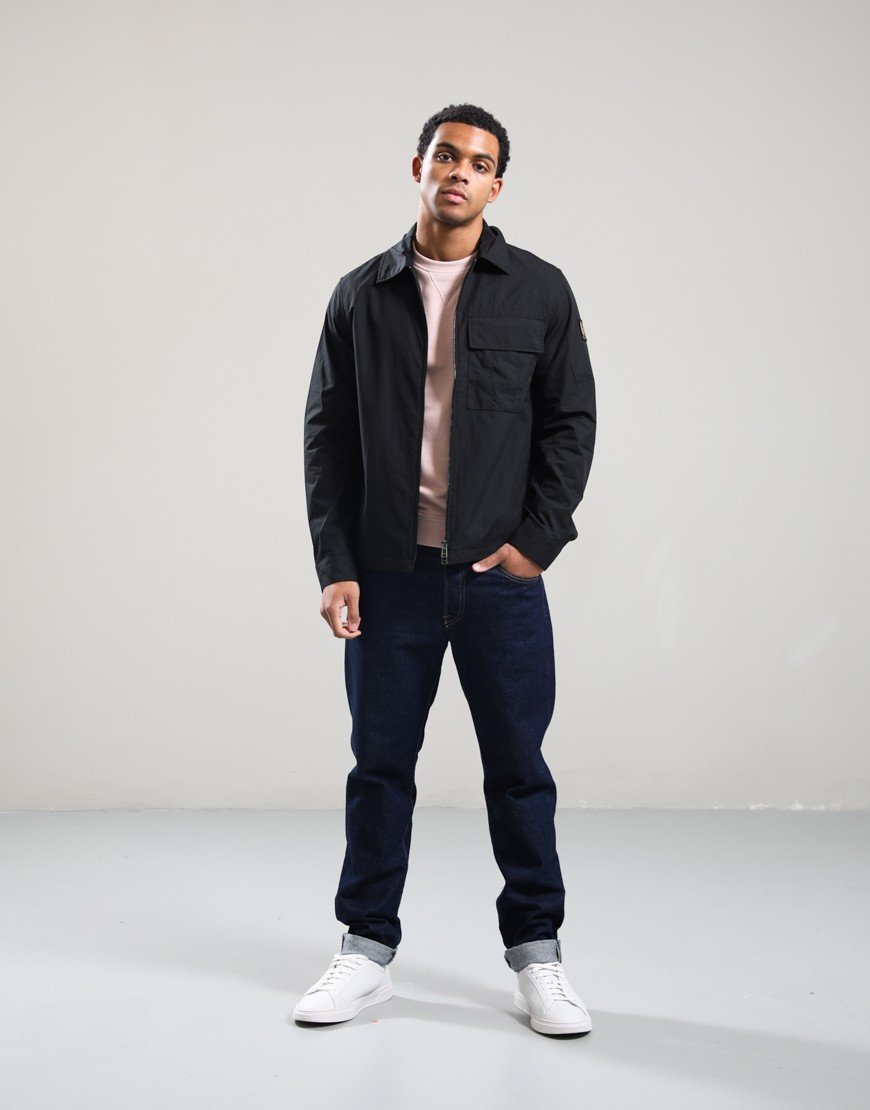 Belstaff Cargo Overshirt Black