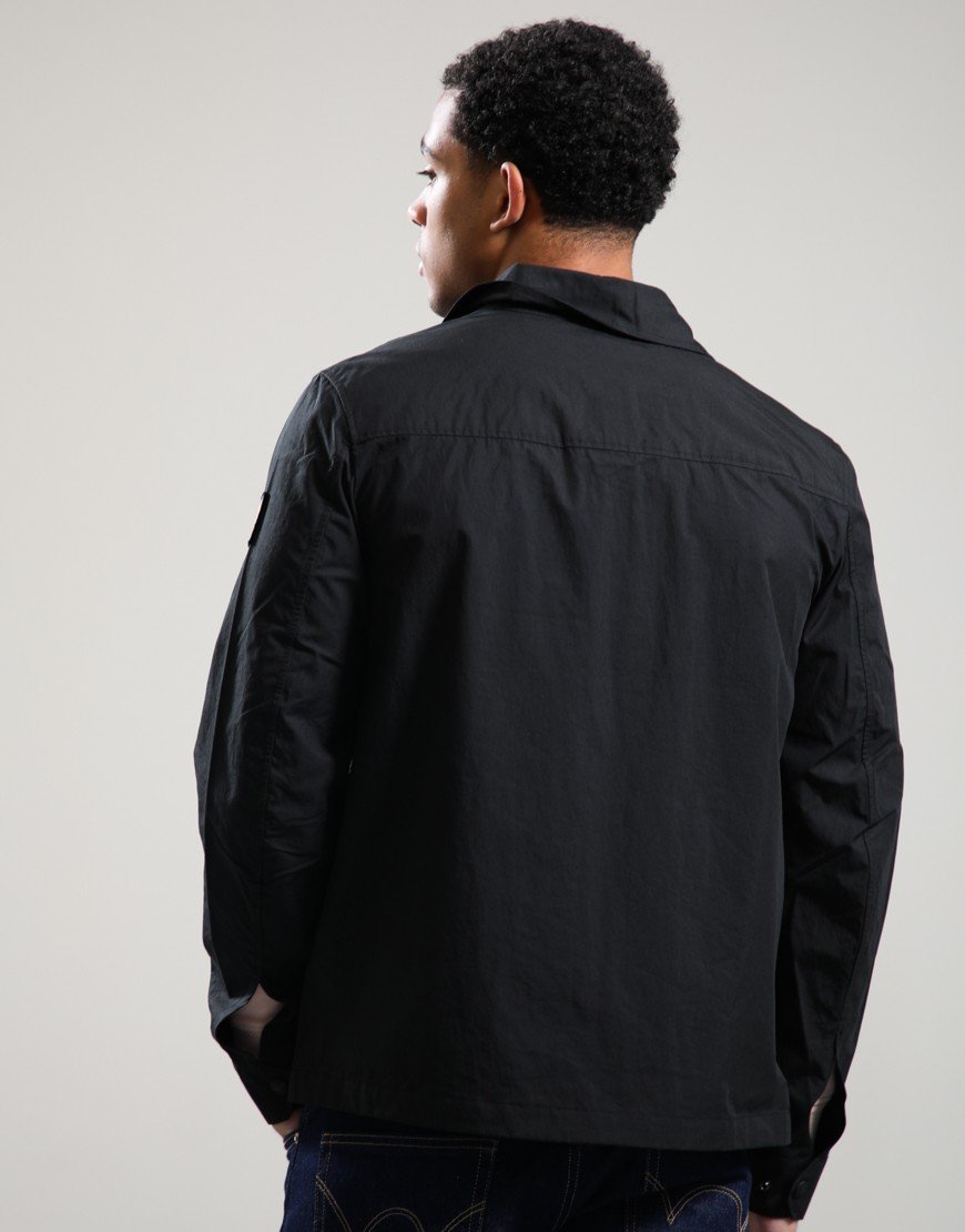 Belstaff Cargo Overshirt Black