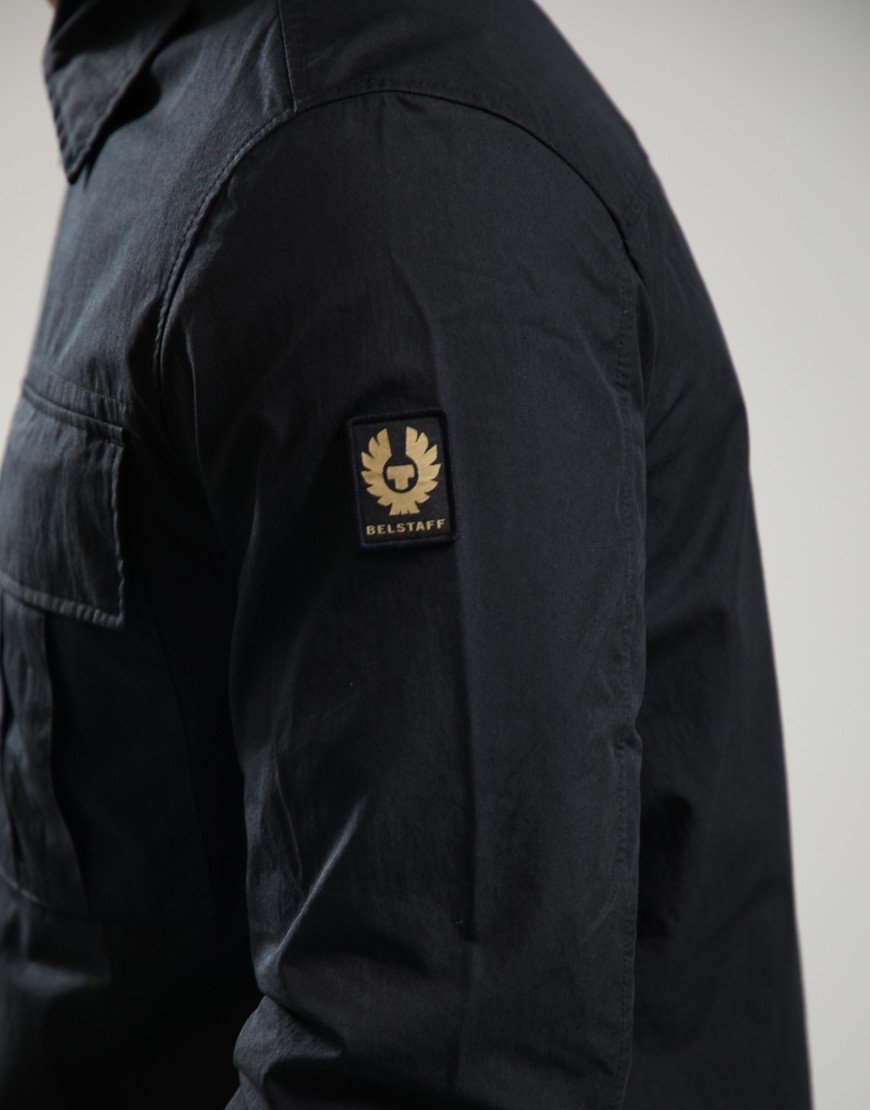 Belstaff Cargo Overshirt Black